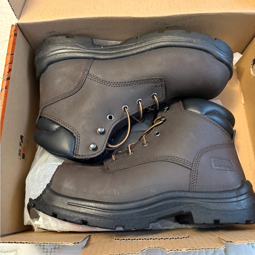 Men's Brown Work Boots Red wing Worx